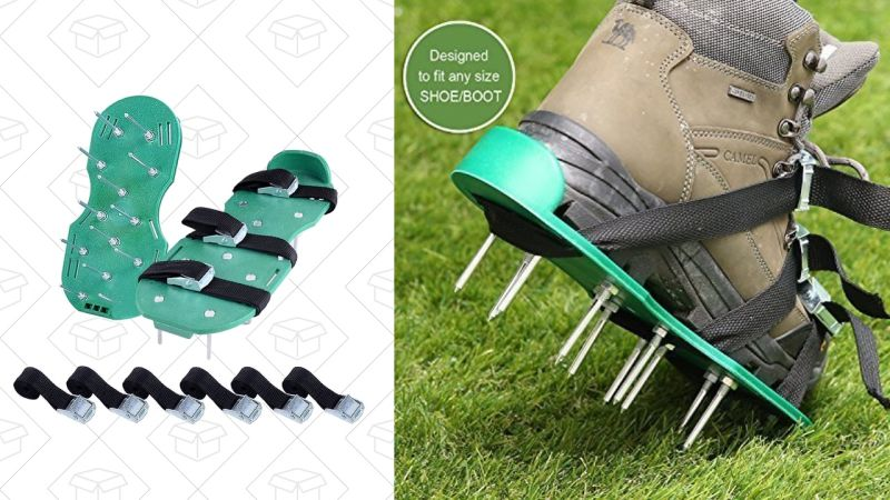 Suelas para dar oxigenación al césped, $13 con código OHUHULAS